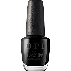 OPI Nail Lacquer, Up to 7 Days of Wear, Chip Resistant & Fast Drying, Black Nail Polish, 0.5 fl oz