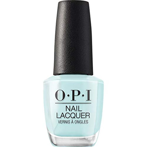OPI Nail Lacquer, Up to 7 Days of Wear, Chip Resistant & Fast Drying, Blue Nail Polish, 0.5 fl oz