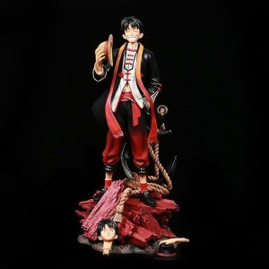 PIZEKA Anime Character Anime Action Figures PVC Static Figure Statues Otaku Favorite Painting Toys Figures Game Character Model One Piece Character Model Toy Adult Decoration Collectibles