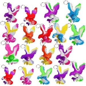 30 Packs Eagle Flay Item Assorted fidgets Toys for Kids Children Classroom Students Gift from Teacher,Birthday Party Bubble Favors