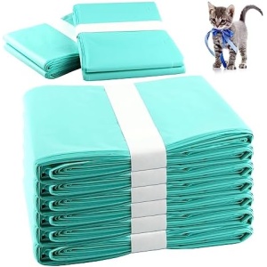 8-Pack Cat Litter Pail Liner Refills Bags Compatible with Litter Champ Litter Pail