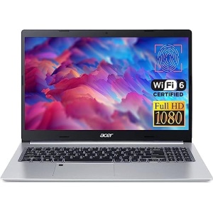 Acer Newest Aspire 5 Silm Laptop Computer, 15.6" FHD IPS Display, 20GB RAM, 1TB NVMe SSD, 4-Core AMD Ryzen Processor, Backlit Keyboard, Fingerprint Reader, HDMI, Type-C, Win 11, CUE Accessories