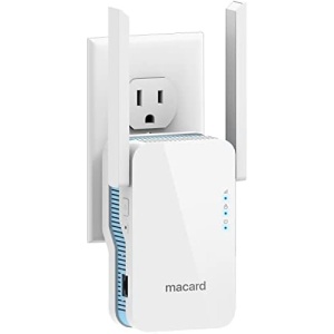All-New 2023 WiFi Extender 1.2Gb/s Signal Booster – Dual Band 5GHz & 2.4GHz, New Generation up to 4X Faster, Longest Range Than Ever Super Antennas, Signal Amplifier w/Ethernet Port, Alexa Compatible