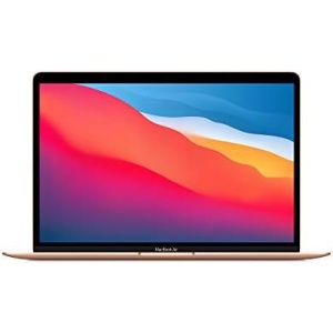 Apple 2020 MacBook Air Laptop M1 Chip, 13" Retina Display, 8GB RAM, 256GB SSD Storage, Backlit Keyboard, FaceTime HD Camera, Touch ID. Works with iPhone/iPad; Gold