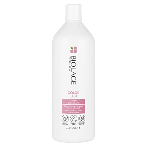 Biolage Color Last Shampoo | Helps Protect Hair & Maintain Vibrant Color | For Color-Treated Hair | Paraben & Silicone-Free | Vegan | Cruelty Free | Color Protecting Salon Shampoo