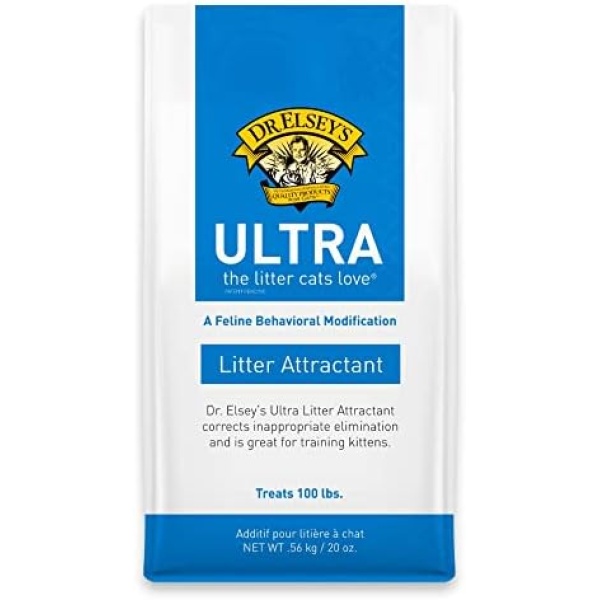 Dr. Elsey's Litter Box Attractant - Ultra Litter Attractant - 20 oz Pouch - Feline Behavior Modification & Training Tool