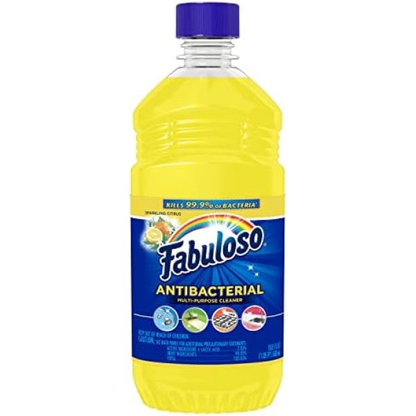 Fabuloso® Antibacterial Multi-Purpose Cleaner, Sparkling Citrus Scent, 16.9 fl oz