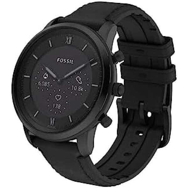 Fossil Men's Gen 6 Hybrid Smart Watch with Alexa Built-In, Fitness Tracker, Sleep Tracker, Heart Rate Monitor, Music Control, Smartphone Notifications
