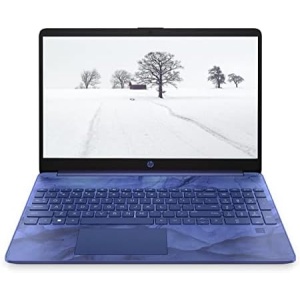 HP 15'' HD Premium Laptop, Intel Celeron Quad-core Processor 2.59GHz Turbo Speed, 8GB DDR4 Memory, 128GB SSD, Ultra-Fast WiFi, Windows 11 OS (Renewed)