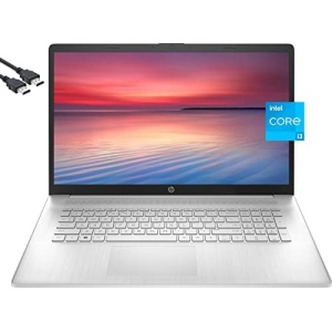 HP 2023 Newest Pavilion 17.3 HD+ IPS Laptop Computer, 11th Gen Intel 4-Core i3-1125G4(Beat i5-1035G4), 32GB RAM, 1TB PCIe SSD, Intel UHD Graphics, HDMI, WiFi, Bluetooth,Win11 S, w/Fauqibey HDMI Cable