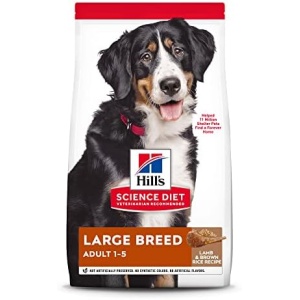 Hill's Science Diet Dry Dog Food, Adult 1-5, Large Breed, Lamb Meal & Rice Recipe, 33 lb. Bag