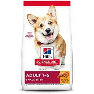 Hill's Science Diet Dry Dog Food, Adult, Small Bites, Chicken & Barley Recipe, 15 lb. Bag