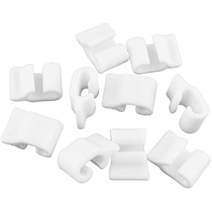 ITROLLE 10PCS Pet Playpen Lock Bolt Pet Cage Door Lock, White