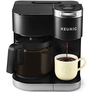 Keurig K-Duo Single Serve K-Cup Pod & Carafe Coffee Maker, Black