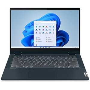 Lenovo IdeaPad Flex 5-2023 - Touchscreen 2-in-1 Laptop - Windows 11 Home - 14" FHD Display - 16GB Memory - 512GB Storage - AMD Ryzen 5 5500U - Abyss Blue