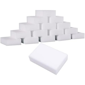 Magic Sponges Cleaning Eraser,50 Pack Melamine Sponge Foam Pads,Multi-Functional Household Cleaning Kitchen Dish Sponge for Furniture,Bathroom,Bathtub, Sink,Floor, Baseboard, Wall Cleaner