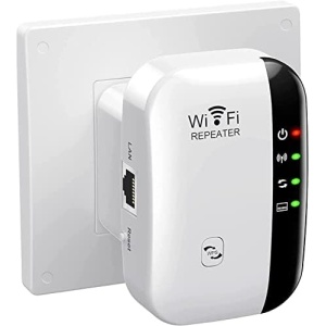 Mini WiFi Signal Booster/Extender /300 mbps Wireless Repeater/White