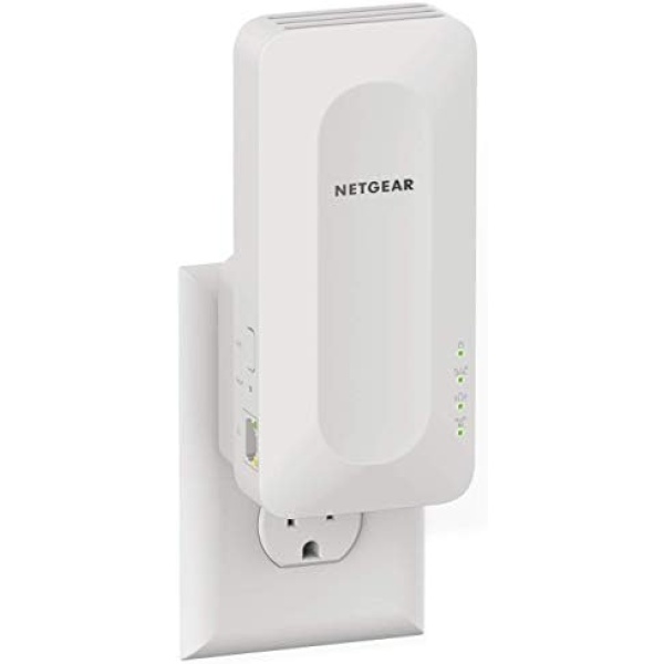 NETGEAR WiFi 6 Mesh Range Extender (EAX15) - Add up to 1,500 sq. ft. and 20+ Devices with AX1800 Dual-Band Wireless Signal Booster & Repeater (up to 1.8Gbps Speed), WPA3 Security, Smart Roaming