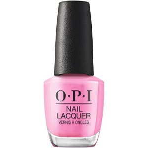 OPI Nail Lacquer, Opaque & Vibrant Crème Finish Pink Nail Polish, Up to 7 Days of Wear, Chip Resistant & Fast Drying, Summer 2023 Collection, Summer Make the Rules, Makeout-side, 0.5 fl oz