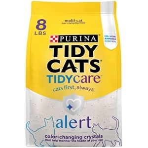 Purina Tidy Cats Tidy Care Alert Litter with Silica Crystals - 8 lb. Bag