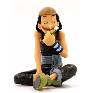 SCOOVY 11CM Anime Usopp Sitting Posture Action Figure Dolls Decoration Collection Gift