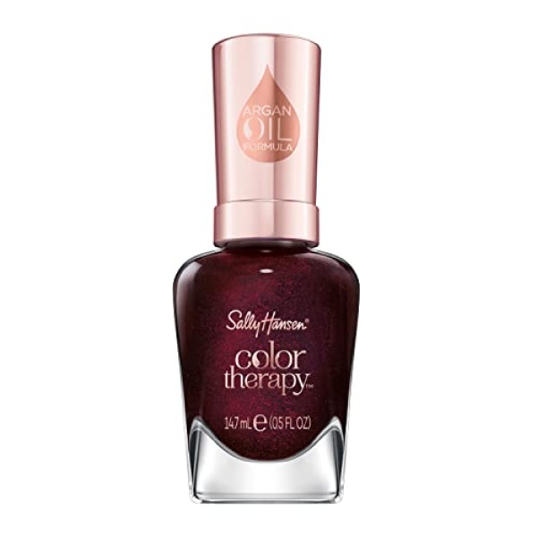 Sally Hansen Color Therapy Staycation Collection - Nail Polish - Nothing to Wine About - 0.5 fl oz