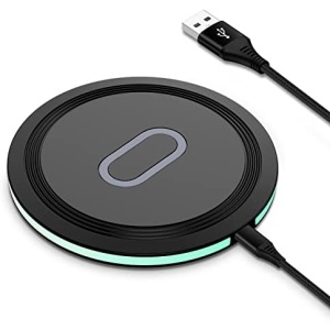 Samsung 15W Wireless Charger Pad Fast Charging for Google Pixel 7a/7Pro/6/6a/5/4/3 XL,Certified Fast Samsung Charger Mat Station for Galaxy S23 Ultra/S22/S21 5G,Z Flip 4,iPhone 14 Pro 13/12/11/SE