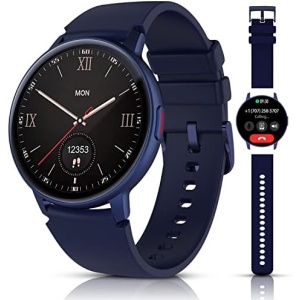 Smart Watches for Men Women with Answer/Make Calls, 1.3" HD Full Touch Smartwatch for Android/iOS Phones, IP68 Waterproof Fitness Watch with Heart Rate/Blood Oxygen/Sleep Monitor, Ai Control Call/Text