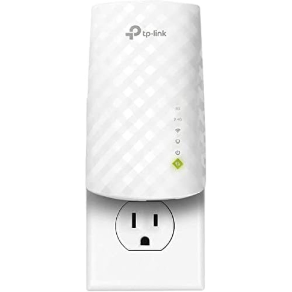 TP-Link WiFi Extender with Ethernet Port, Dual Band 5GHz/2.4GHz , Up to 44% more bandwidth than single band, Covers Up to 1200 Sq.ft and 30 Devices, signal booster amplifier supports OneMesh(RE220)