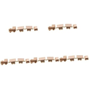 Totority 5 pcs Car Decorations Boys Suit Ornament Doll Small Unfinished Race Supply Toys Delicate DIY Desk Miniture Track for Home Train Funny Decoration Play House Puzzle Miniature Wooden