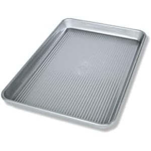 USA Pan Bakeware Jelly Roll Pan, Warp Resistant Nonstick Baking Pan, Made in the USA from Aluminized Steel