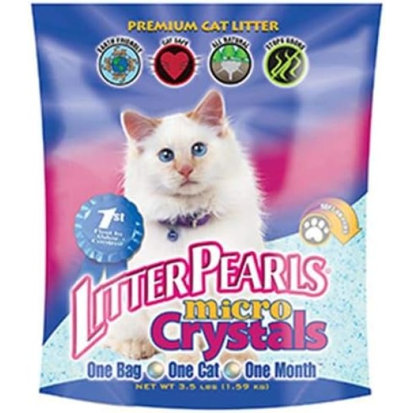 Ultra Pet Litter Pearl Micro Crystals, 3.5-Pound Bags (Pack of 2)