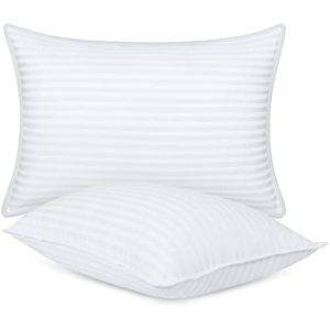 Utopia Bedding Bed Pillows for Sleeping Standard Size (White), Set of 2, Cooling Hotel Quality, for Back, Stomach or Side Sleepers