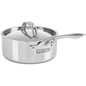 Viking Culinary 4013-2002 3-Ply Sauce Pan, 2 Quart, Stainless Steel