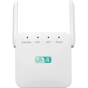 WiFi Extender, 2023 New WiFi Extender Signal Booster for Home, WiFi Booster Covers Up to 8470 Sq.ft and 35 Devices, Internet Booter with Ethernet Port, 1-Tap Easy Setup, Alexa Compatible