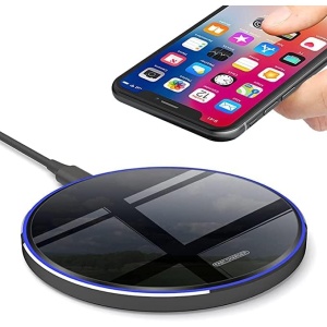 Wireless Charger, 30W Max Wireless Charging Pad Compatible with Samsung Galaxy S23/S22/S21/S21 Ultra/S21+/S20 fe/S20/Note 20/10,Google Pixel,LG,and More