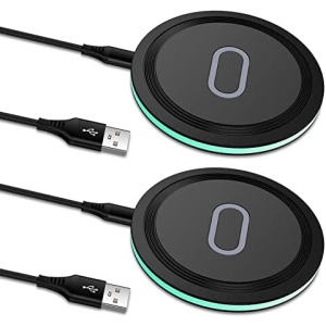 Wireless Charger Samsung S23 Charger for Galaxy S22 S21 FE S20 Z Fold5 Flip 5 4, 15W Fast Wireless Charging Pad Phone Charger Station for Google Pixel 7A 7 Pro 6 Pro 6 5 4, iPhone 14 Pro Max/13/12/11