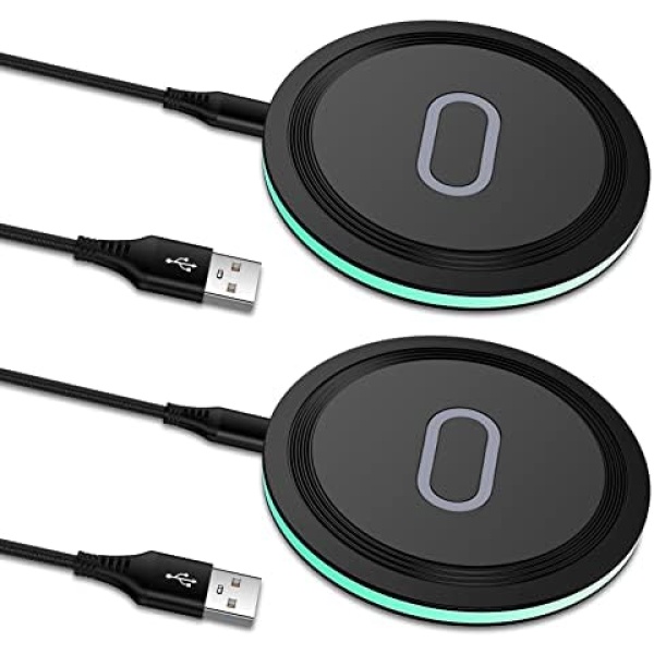 Wireless Charger Samsung S23 Charger for Galaxy S22 S21 FE S20 Z Fold5 Flip 5 4, 15W Fast Wireless Charging Pad Phone Charger Station for Google Pixel 7A 7 Pro 6 Pro 6 5 4, iPhone 14 Pro Max/13/12/11