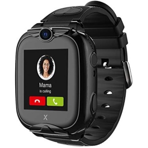 XPLORA XGO 2 - Watch Phone for Children (4G) - Calls, Messages, Kids School Mode, SOS Function, GPS Location, Camera, Torch and Pedometer – (Subscription Required) (Black)