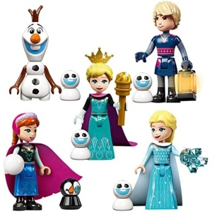 Yayafofco Frozen Mini Action Figures Cartoon Building Blocks Set Small Figures Toys